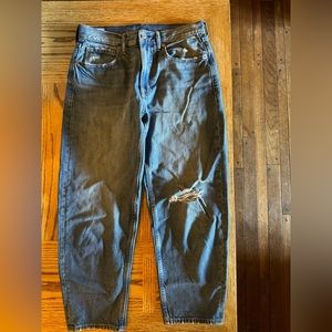 Gap Barrel high rise jeans